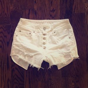American Eagle Brand New High Rise White Shortie